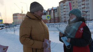 Волонтерский патруль по профилактике ОРВИ и гриппа  