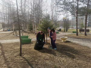 Первый субботник в этом году