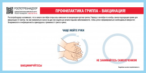 Профилактика гриппа в инфографике 