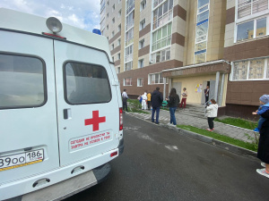 Детская поликлиника Нягани приняла участие в  общегородских учениях  на случай возникновения очага особо опасных инфекций