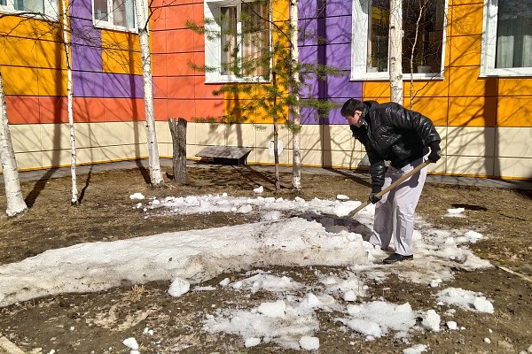 Первый весенний субботник проведен! 
