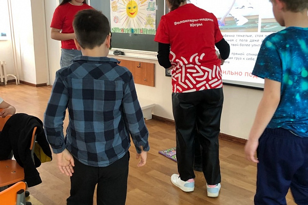 Специалисты Няганской городской детской поликлиники активно проводят уроки здоровья