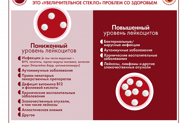 Специалистами ФГБУ «НМИЦ гематологии» Минздрава России разработана серия инфографики, где в простой и доступной форме представлена информация о заболеваниях системы крови