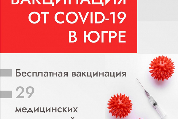 Вакцинация от COVID-19 в Югре