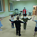 «Весёлая сороконожка» провела зарядку пациентам дневного стационара