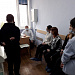Специалисты детской поликлиники Нягани продолжают профориентационную работу со школьниками